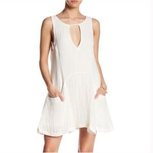 Free People Sleeveless Front Cutout Dress